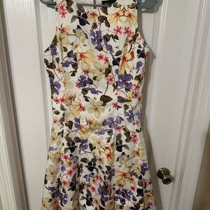 Ronni Nicole Floral Midi Dress - Multicolor